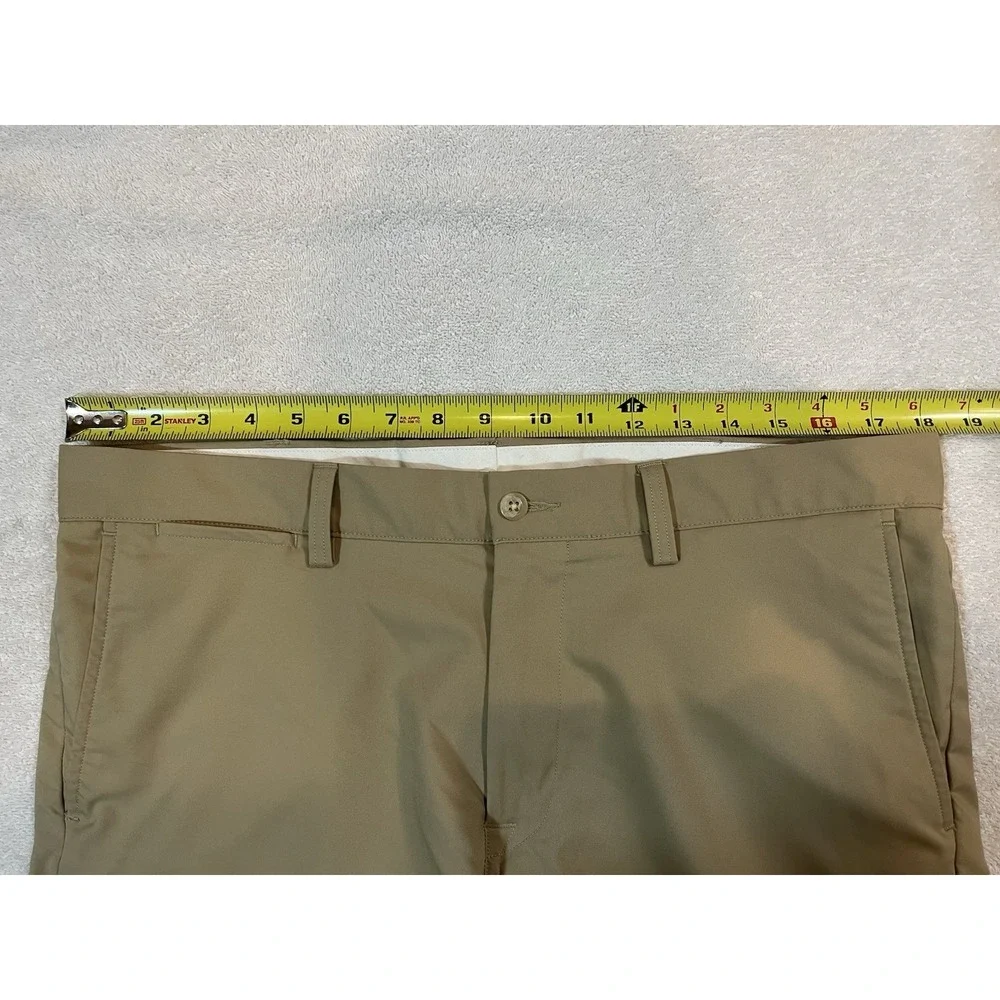 Polo Ralph Lauren Performance Slim Fit Polyester Chino Men's 35x32 Khaki Flat‎